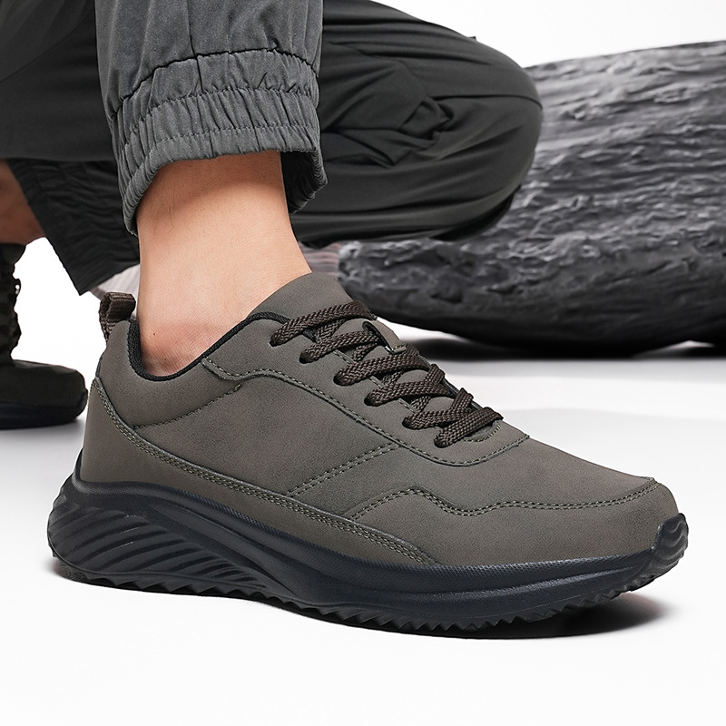 Black Autumn Soft Bottom Casual Running Shoes photo 5