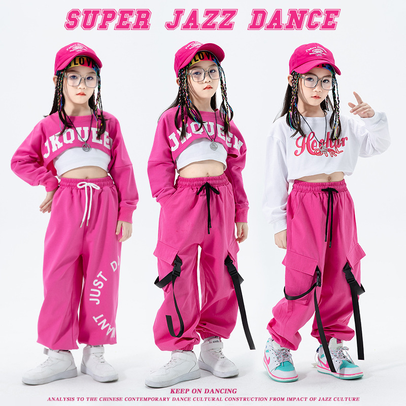 Girls' Jazz Dance Performance Outfit photo 1