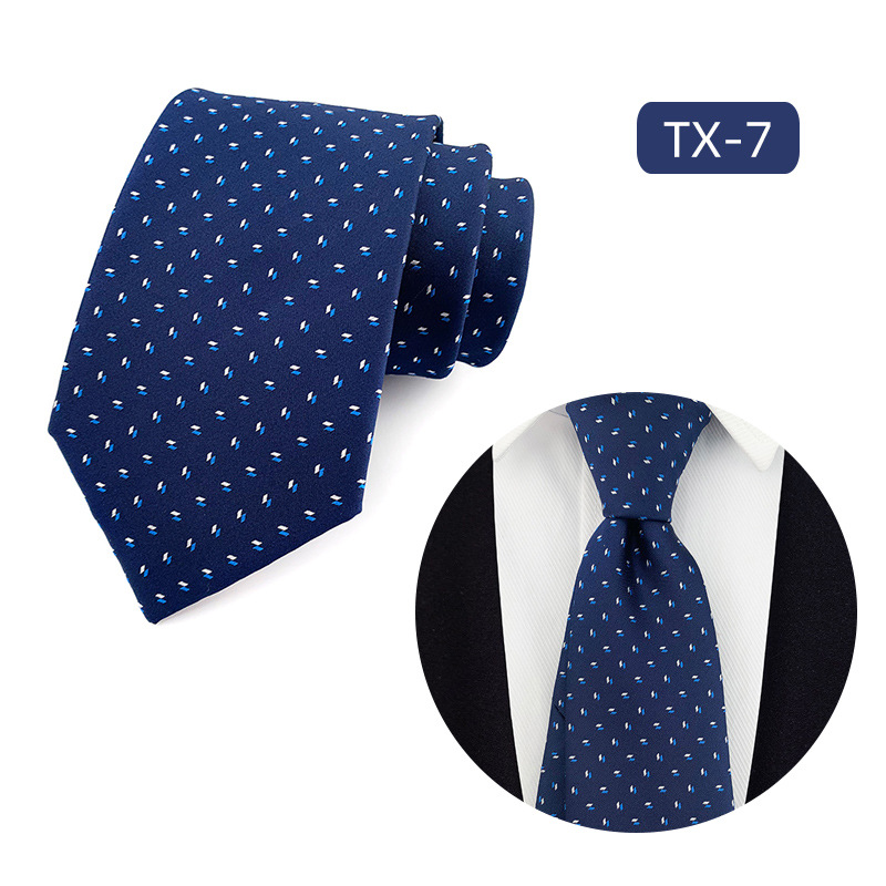 Mens Jacquard Woven Business-casual Tie photo 8