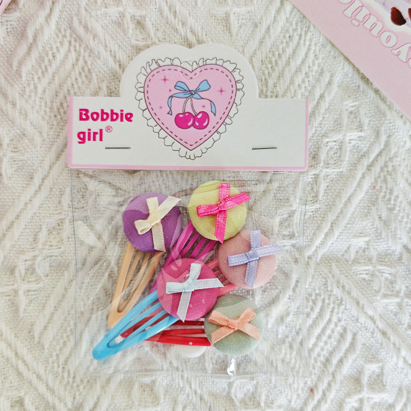 Candy-colored Side-swept Bangs Clip photo 8