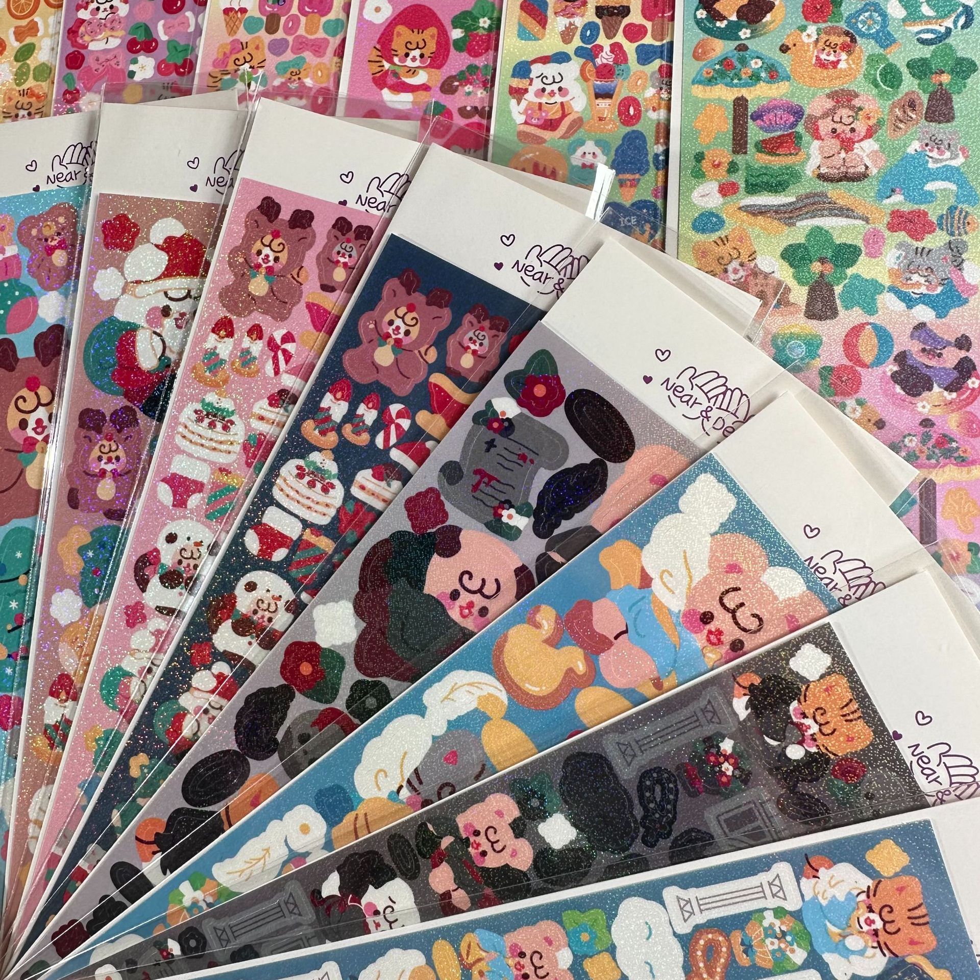 Cartoon Animal Hand Account Cute Sticker Decoration photo 3