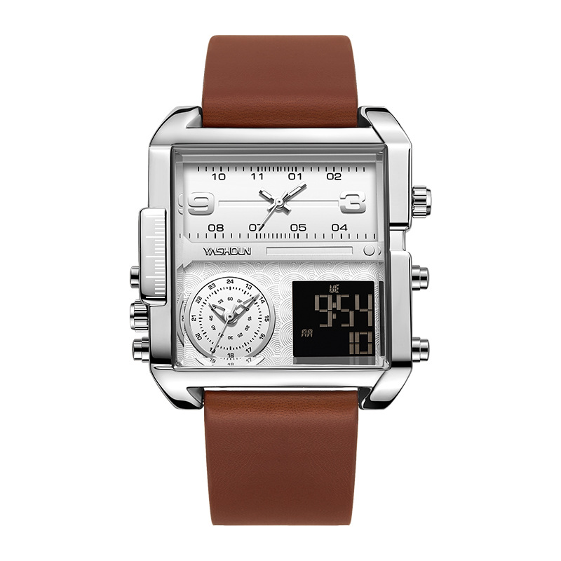 Multifunctional Mens Watch With A Large Dial photo 3