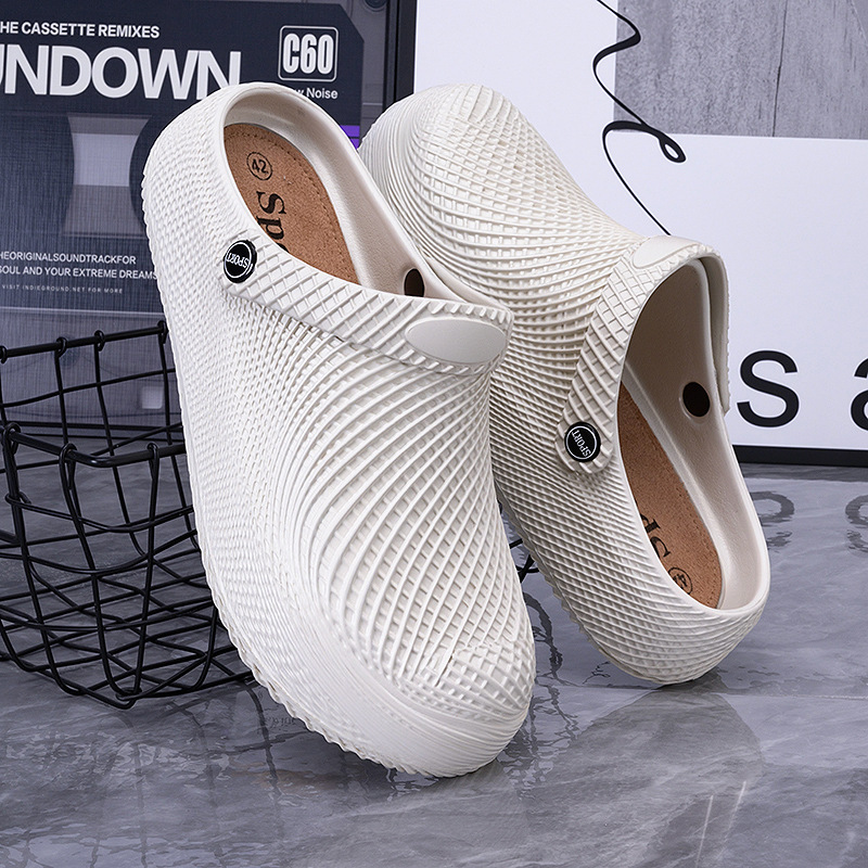 Mens Waterproof Soft-Soled Half Slippers For Outdoor Wear photo 5