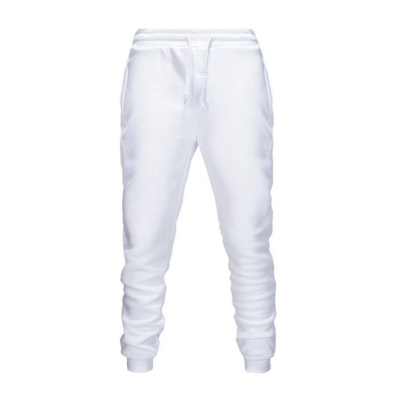 Men's Casual Sports Solid Color Trousers photo 3