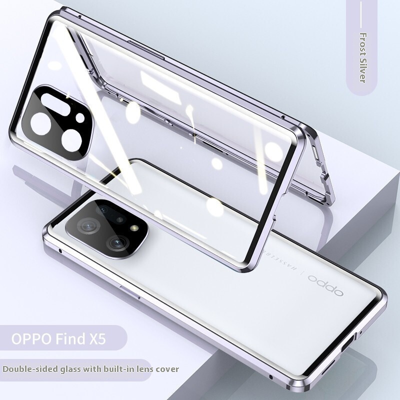 Phone Case Magnetic King Double-sided Glass Protection photo 3