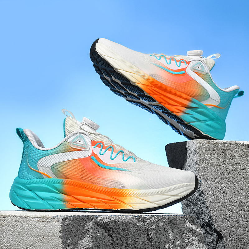 Mesh Breathable Casual Versatile Plus Size Soft Bottom Running Men Fashionable Sports Shoes photo 1