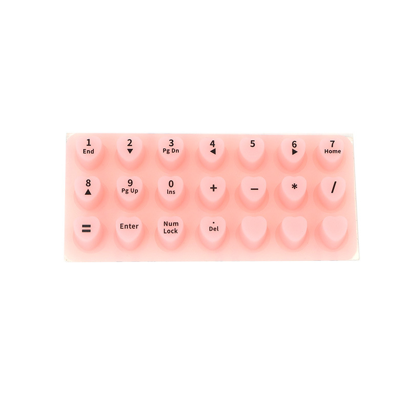 91 Button For Desktop And Notebook Computer Silicone Keyboard Stickers photo 7