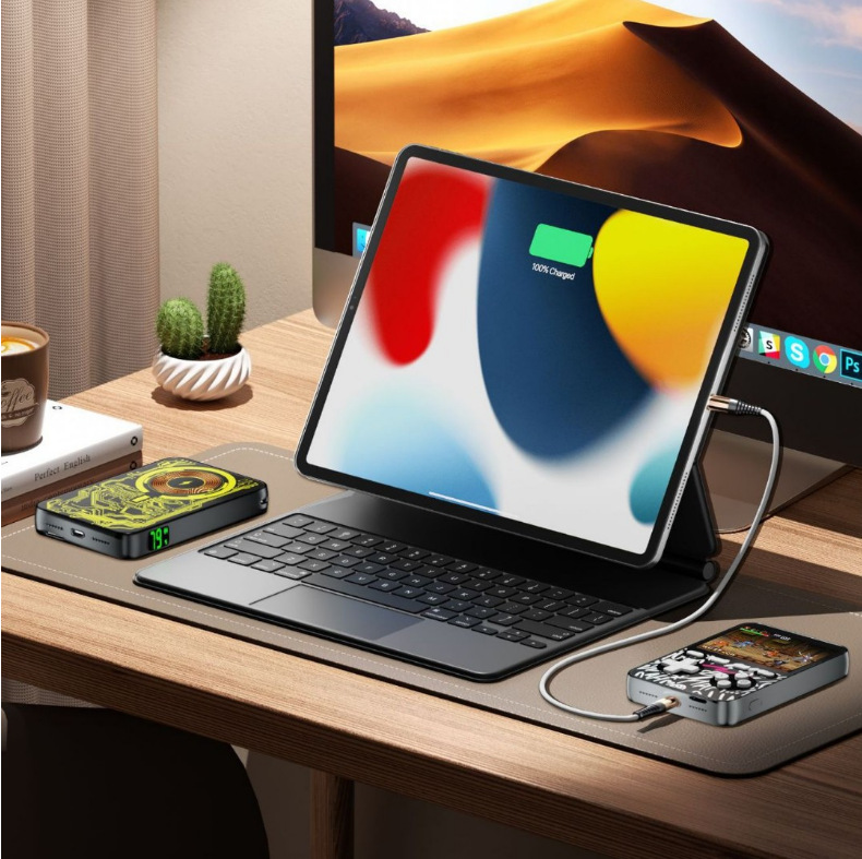 Game Machine Portable Battery For Mobile Phones 15W Magnetic Wireless Fast Charger photo 1
