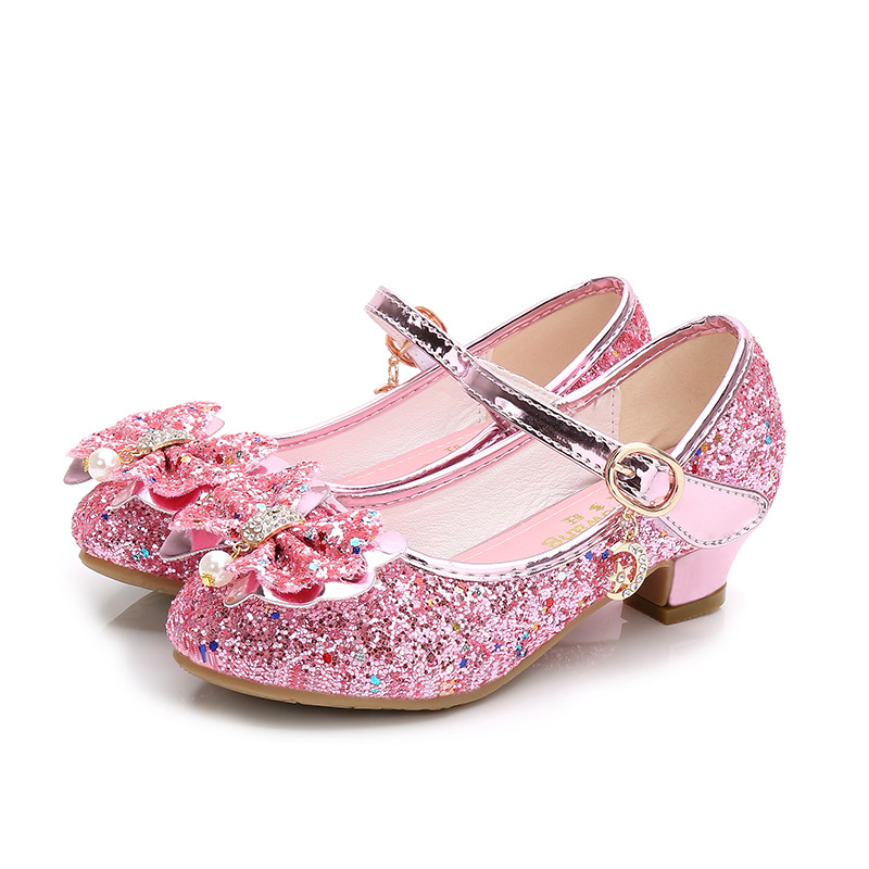 Girls' High-heeled Princess Shoes New Springautumn Collection photo 5