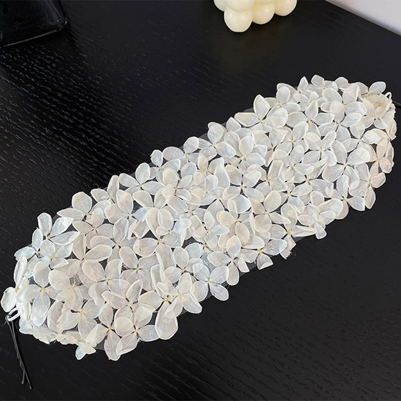 White Half Garland Headband Hair Band Head Accessories photo 5