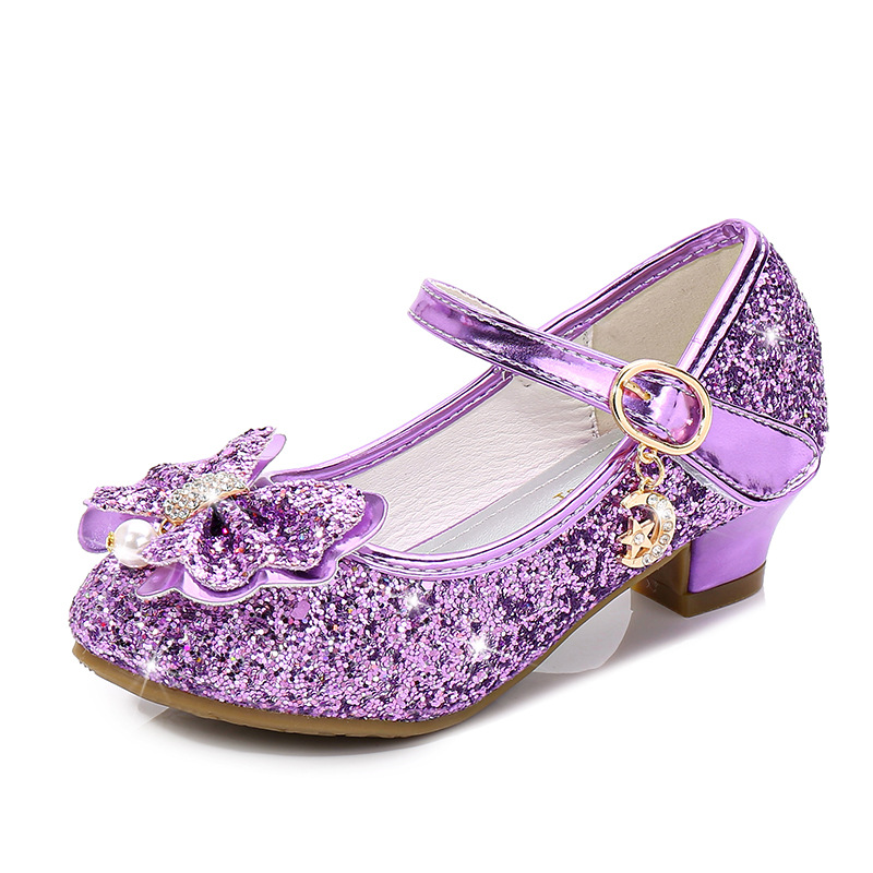 Girls' High-heeled Princess Shoes New Springautumn Collection photo 4