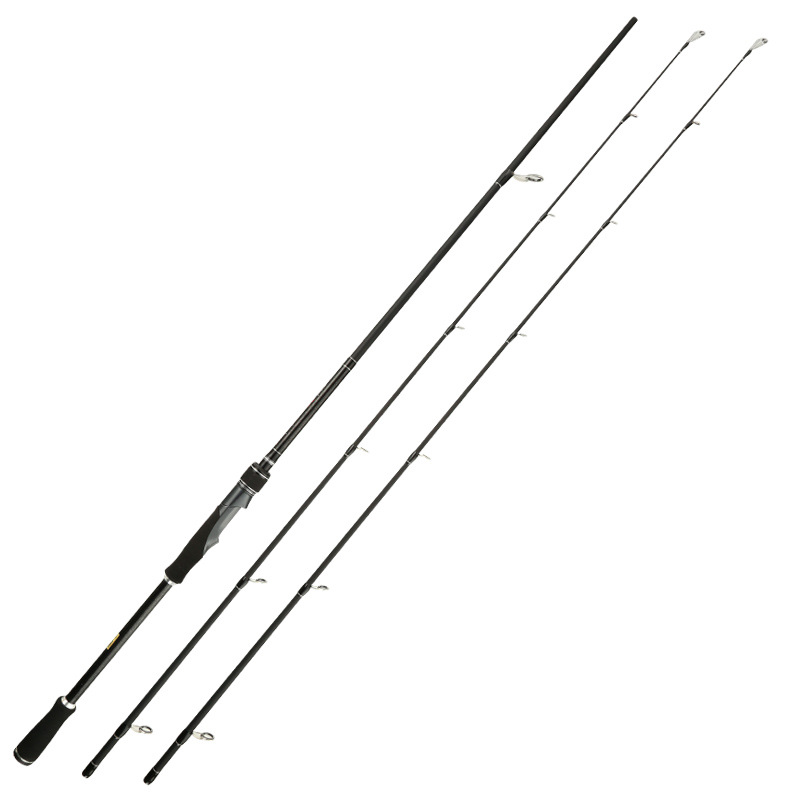 Ultra-hard Straight-shaft Spinning Carbon Lure Rod photo 5