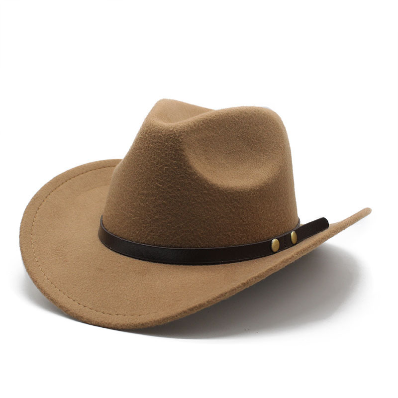 Mens And Womens Equestrian Cap With Rolled Brim Jazz-style Denim Hat photo 5