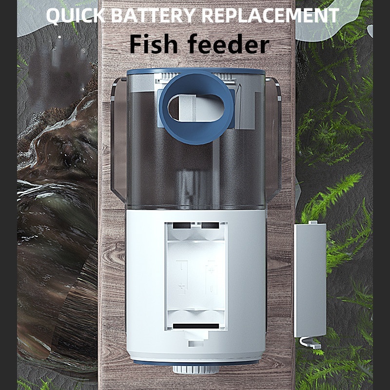 Fish Tank Feeder European And American Standard Particles Timing Feeding photo 7