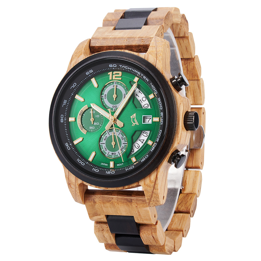 Vintage Wooden Watch For Young Men photo 3