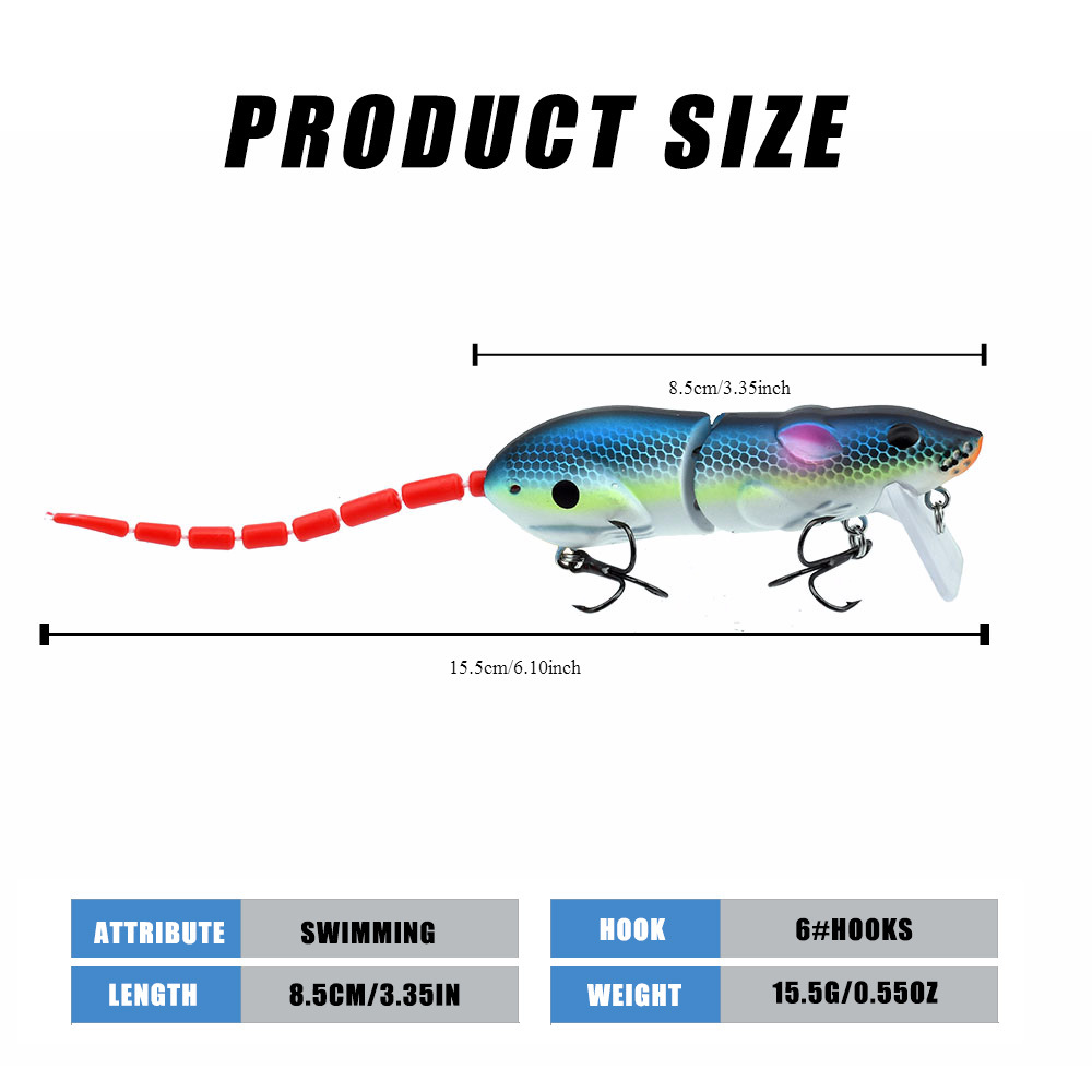Customized Lure Mouse Long-Cast Pencil Bait photo 7