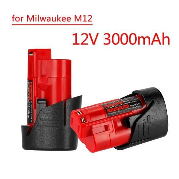 M12 Cordless Power Tool Battery Lithium-ion Pack photo 1