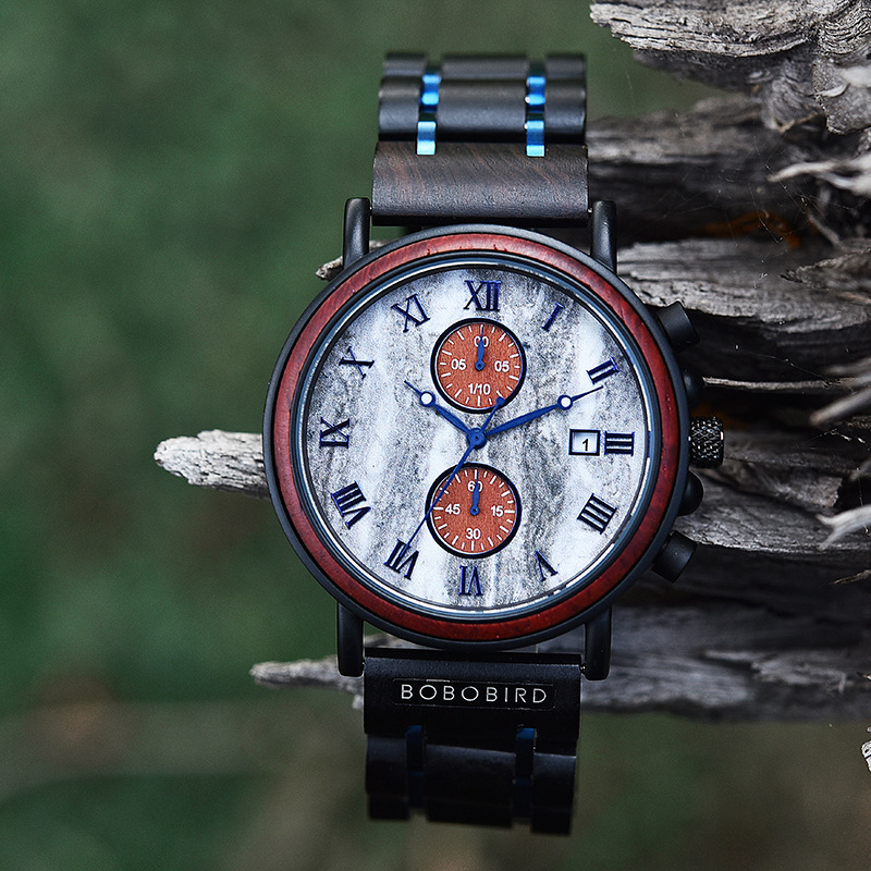 Unisex Wooden Quartz Decoration Watch photo 1
