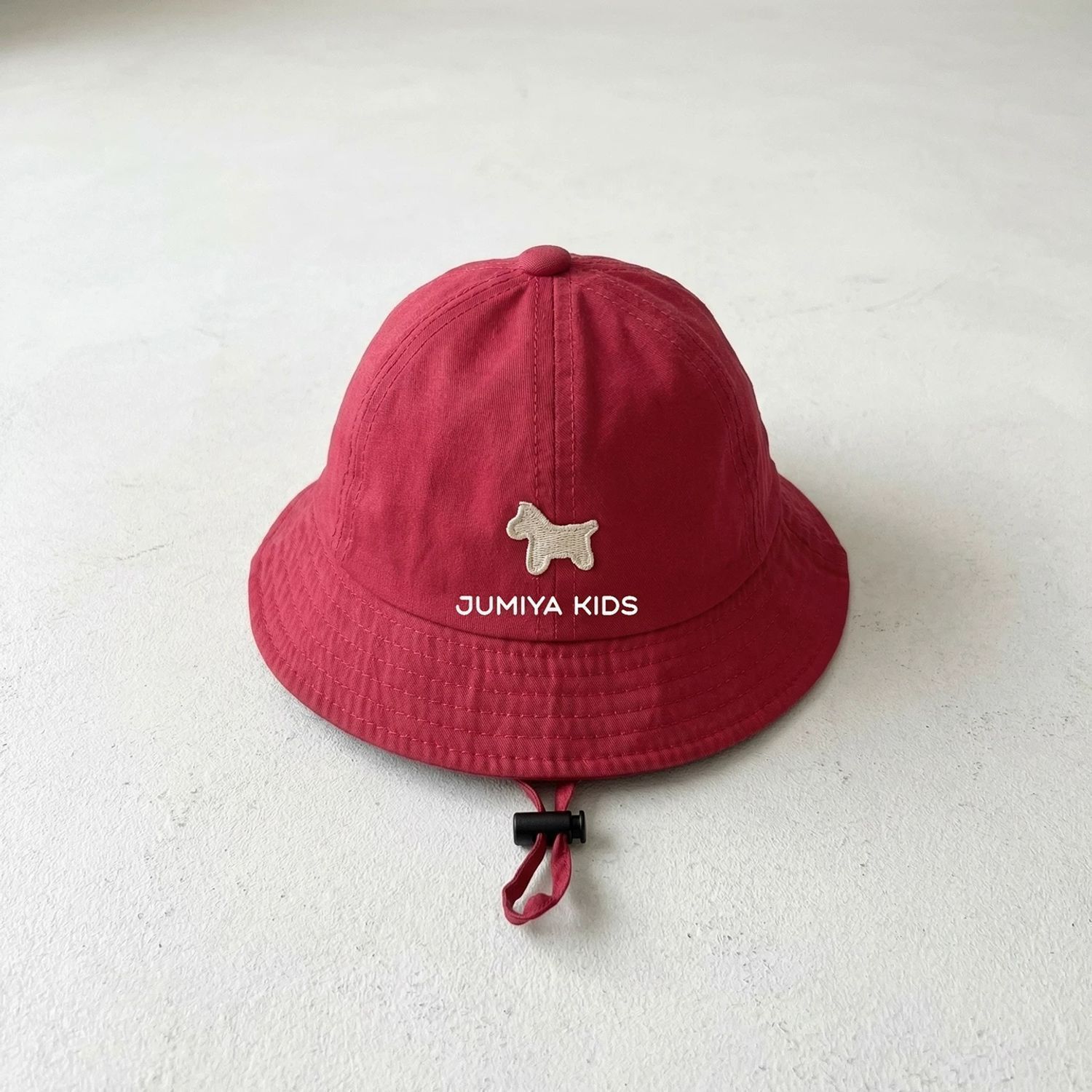 Baby Fisherman Hat With Small Spade Embroidery For Sun Protection photo 2