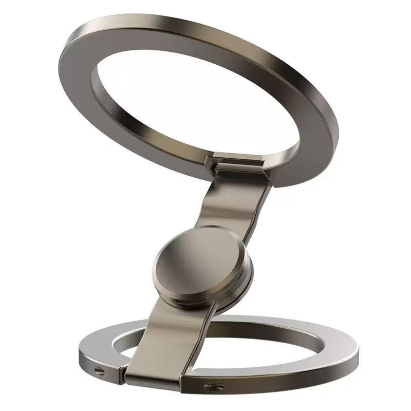 Zinc-alloy Ultra-thin Magnetic Ring Desktop Stand photo 6