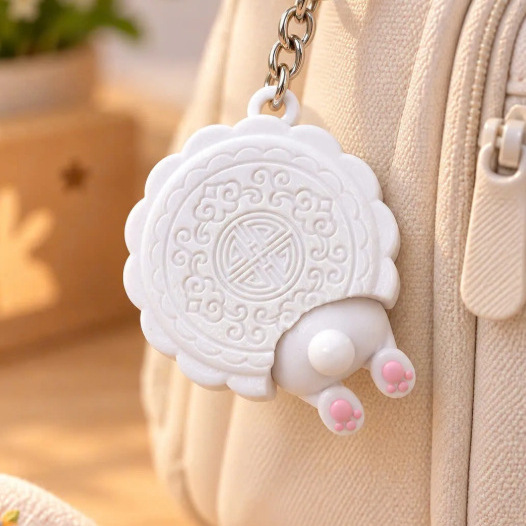 3D-printed Mid-Autumn Festival Mooncake Rabbit Accessory photo 5