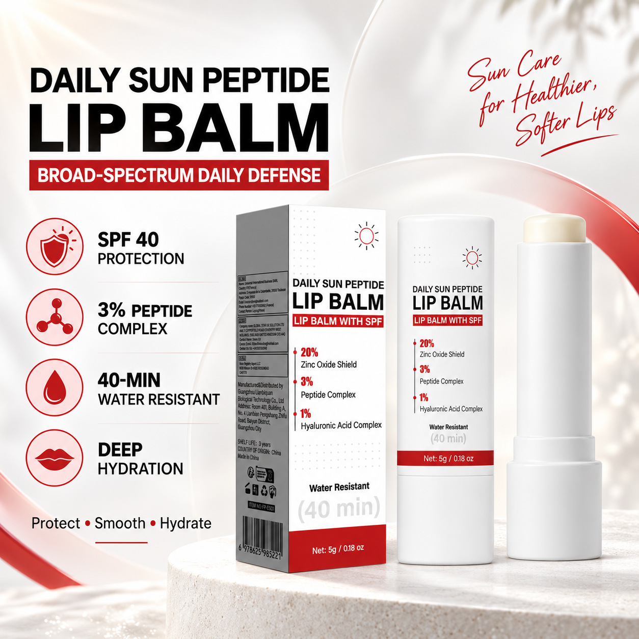 Daily Peptide Lip Balm Moisturizes And Hydrates photo 4