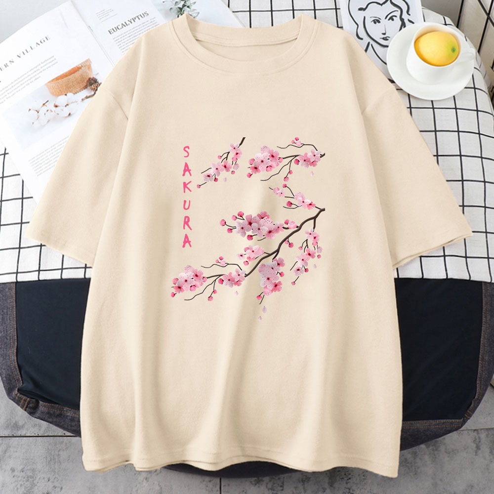 Sakura Cherry Blossom Women's T-shirt photo 2