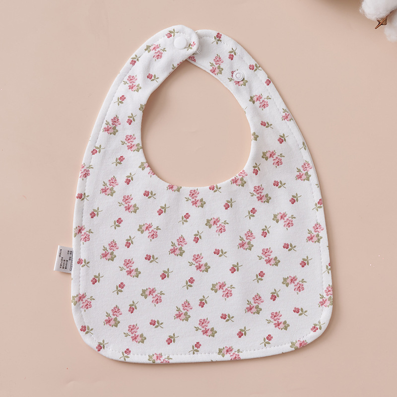 Babys Pure Cotton U-shaped Bib Waterproof Baby Bib photo 6