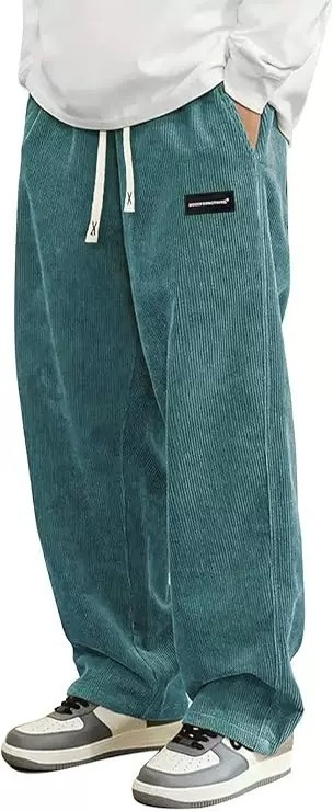 Retro Streetwear Casual Pants For Women, Loose-fit Trendy Workwear Style photo 7