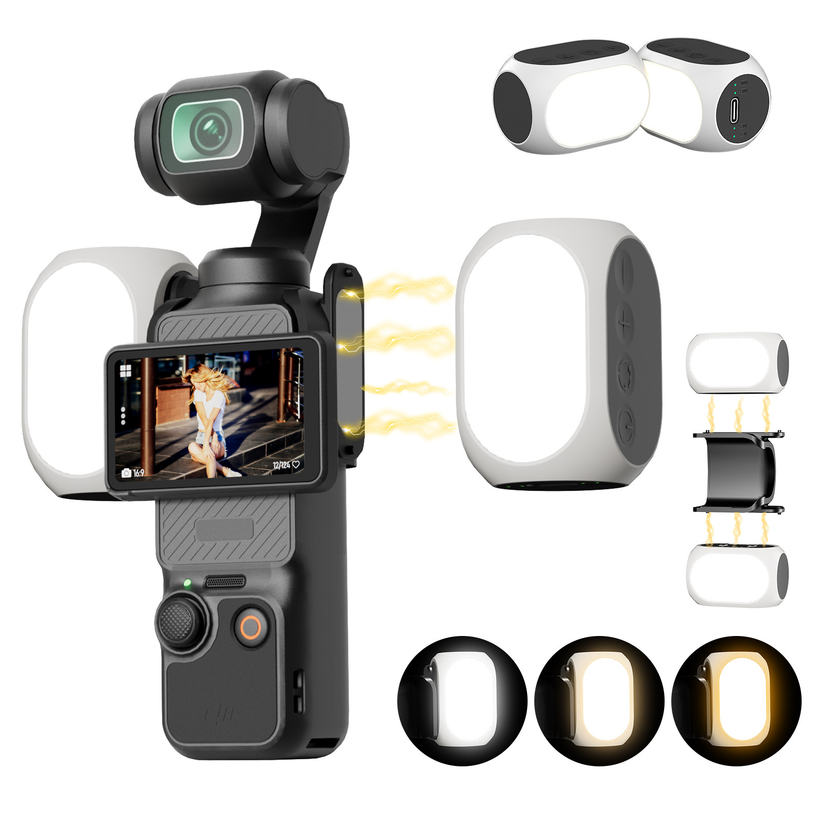 Suitable For Action Camera Lighting photo 6