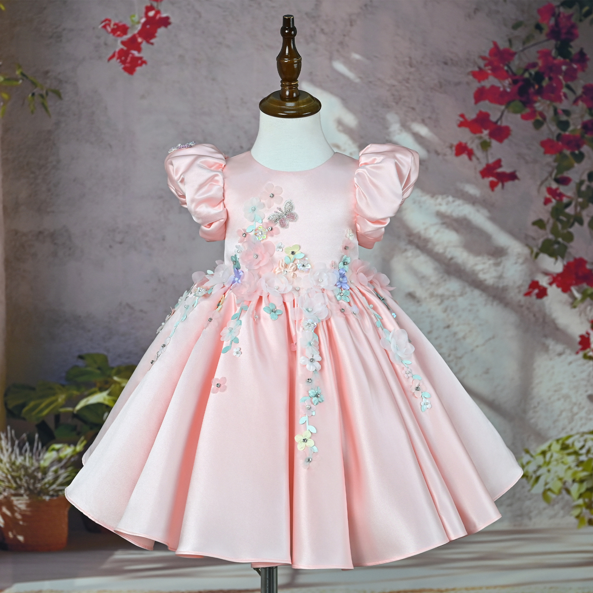 Floral Princess Puffy Skirt photo 3