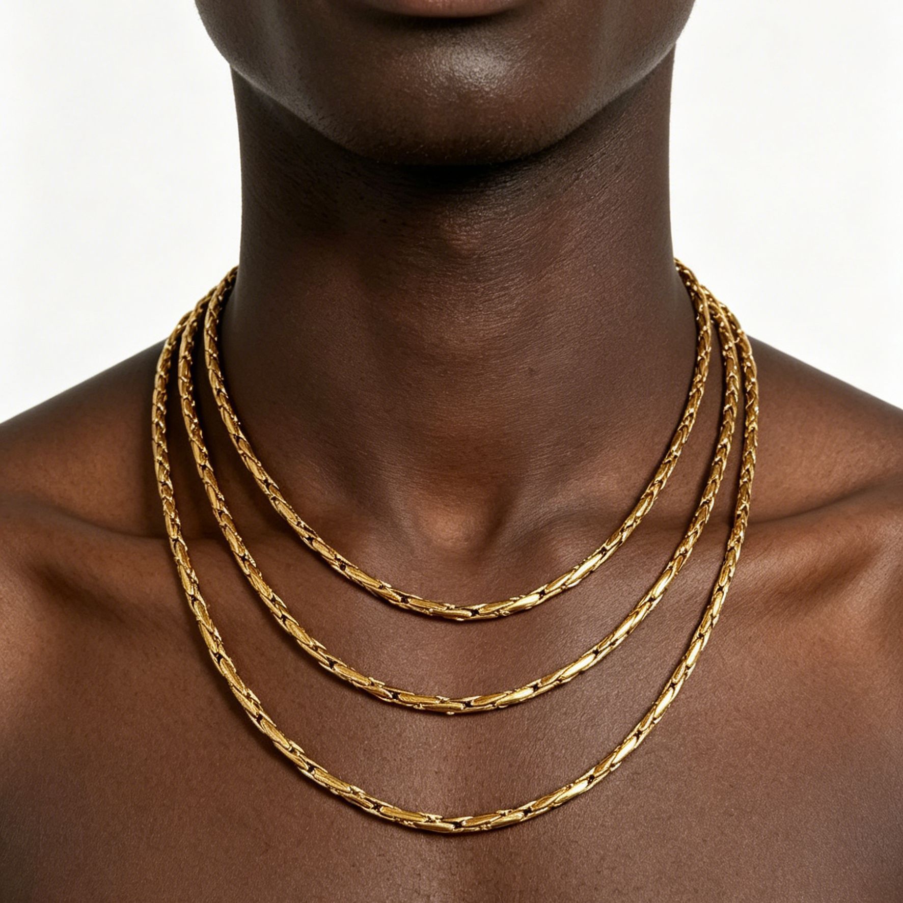 Lucky Bone Chain Necklace For Men And Women photo 2
