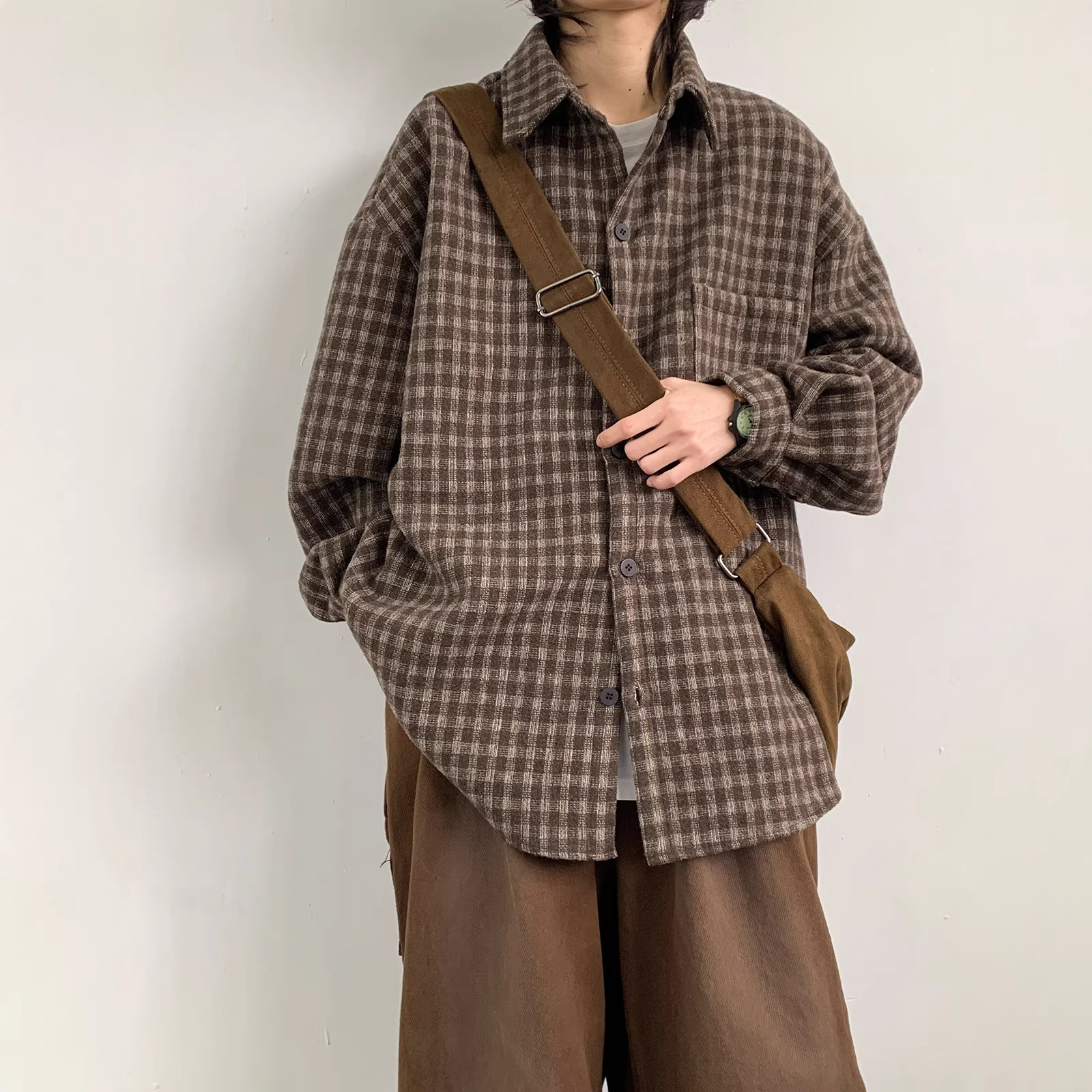 Versatile Retro Loose-Fit Mens Jacket photo 2