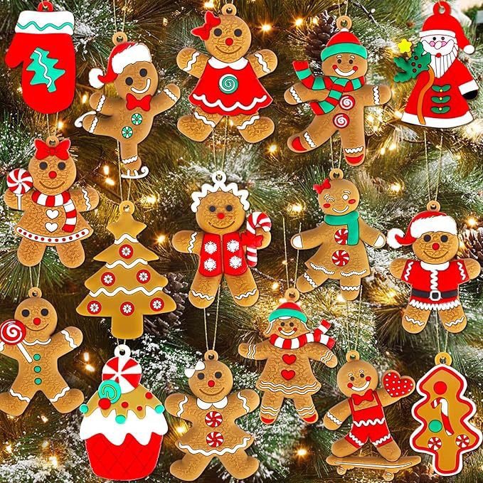 Gingerbread Man Christmas Tree Ornament photo 3