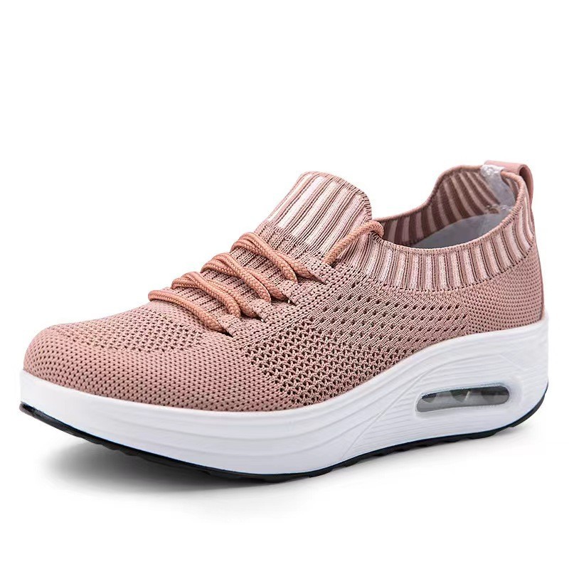 Mesh Low-top Air Cushion Thick Bottom Female Mesh Surface Breathable Shoes photo 5