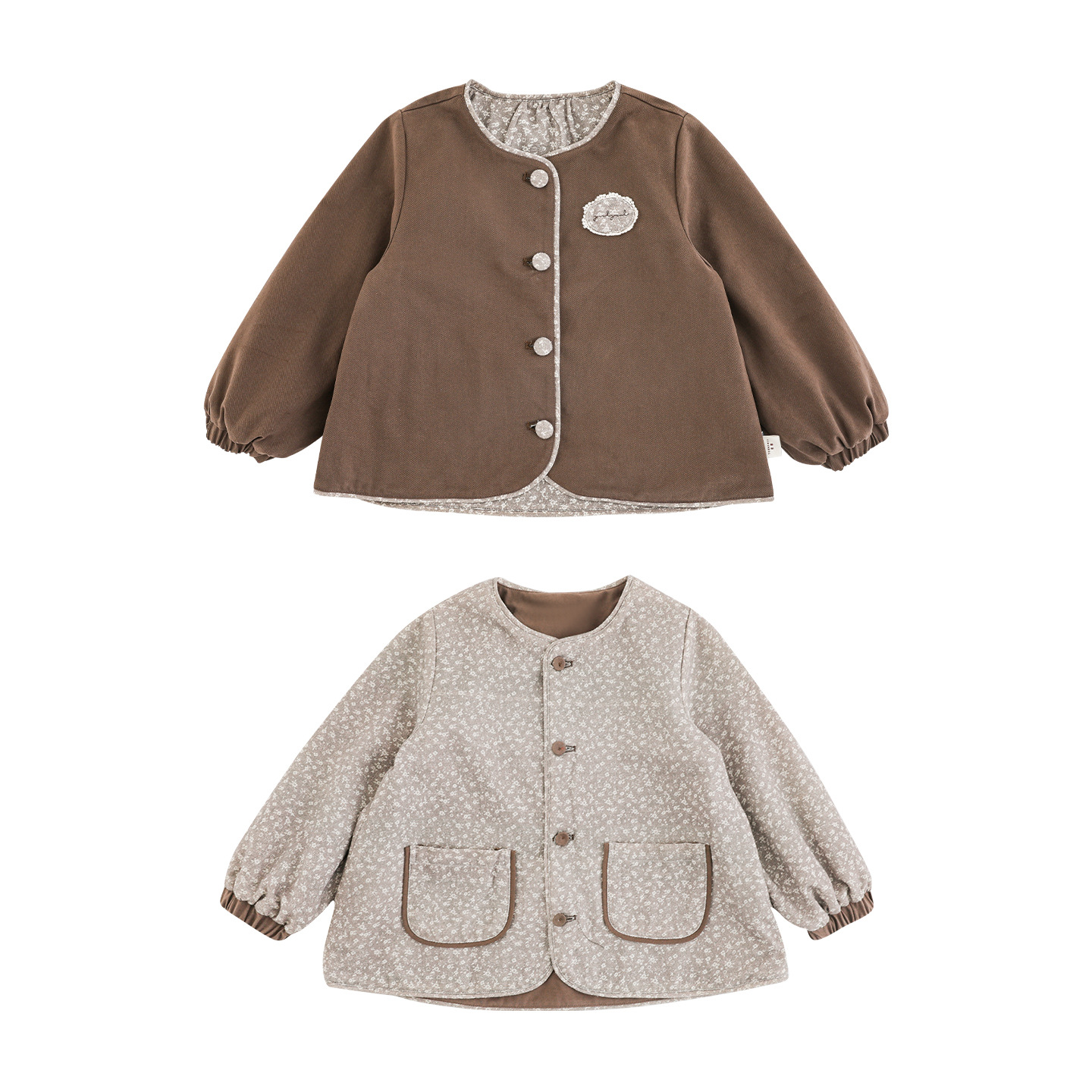 Embroidered Print Jacket Perfect For Girls photo 3