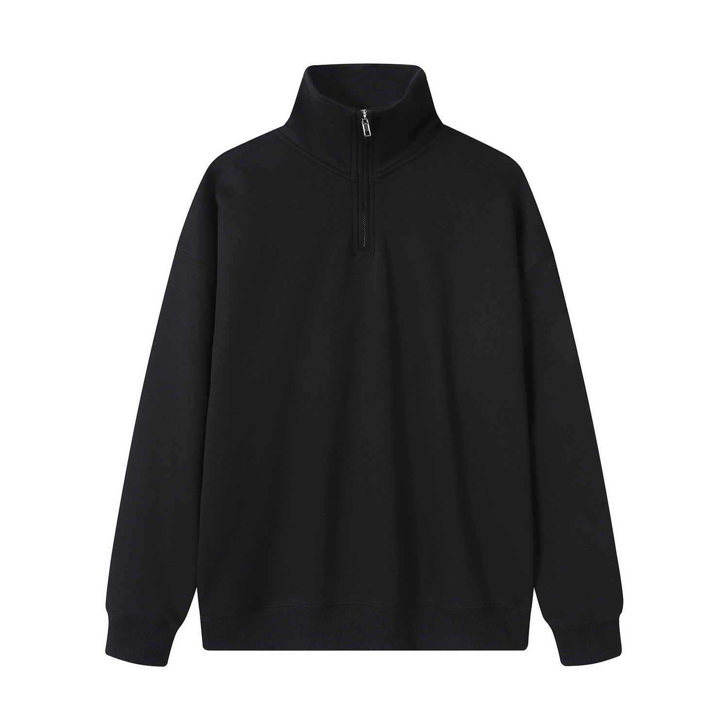 Women's  Premium Half-zip Stand-up Collar Hoodie photo 5