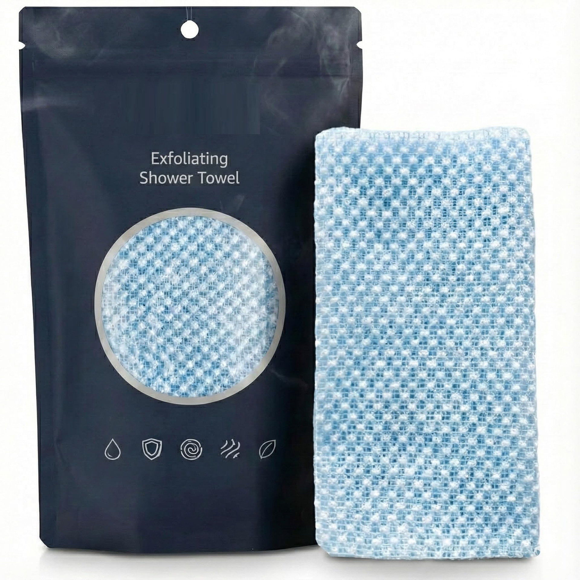 Bath Towel Cleanses The Skin Exfoliates And Leaves It Smooth And Soft photo 1