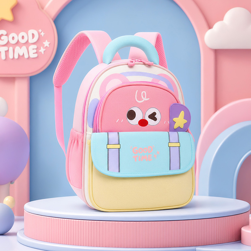 Little Bear Childrens Backpack Lightweight Kindergarten School Bag photo 6