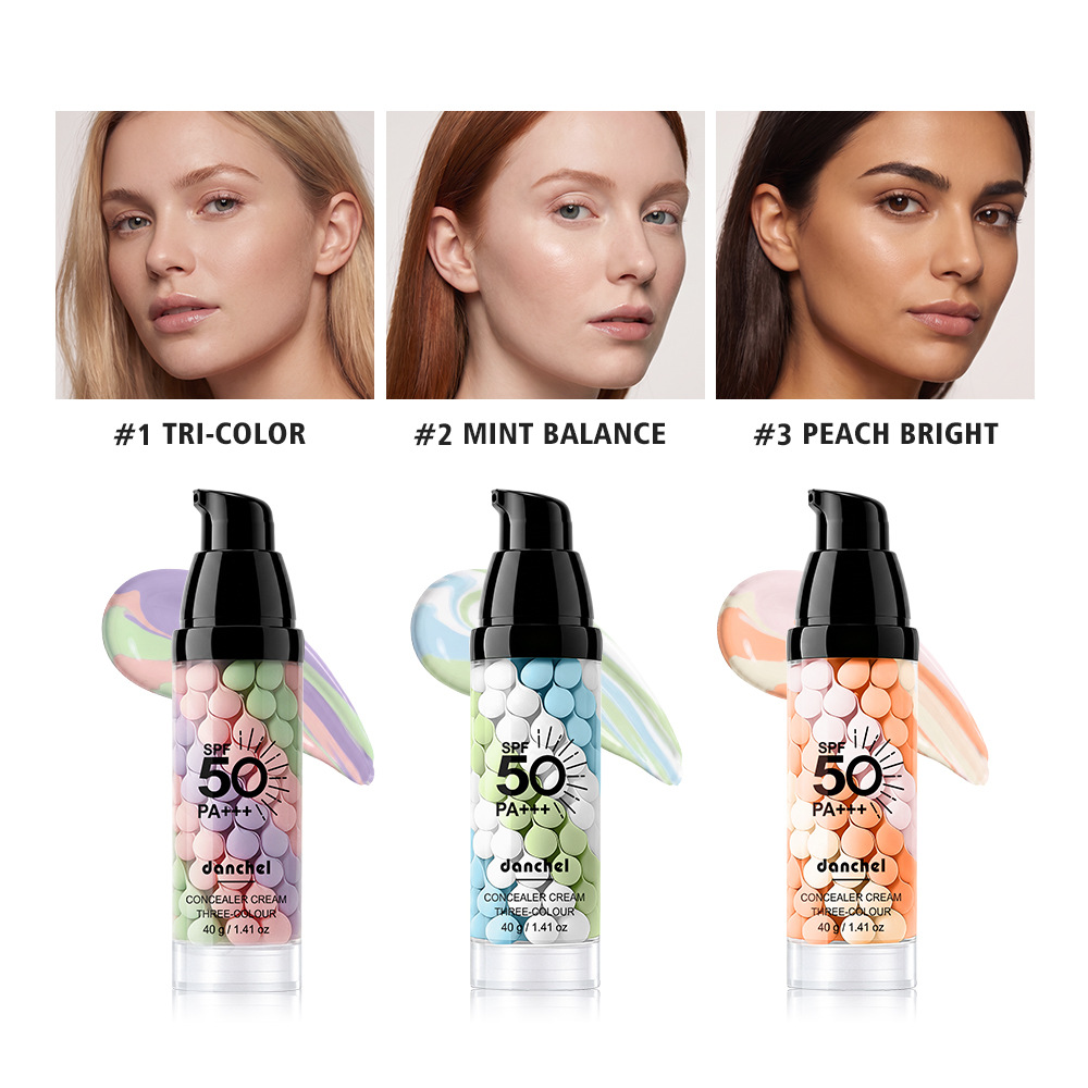 Three-color Isolating Color-correcting Cream Moisturizing photo 8