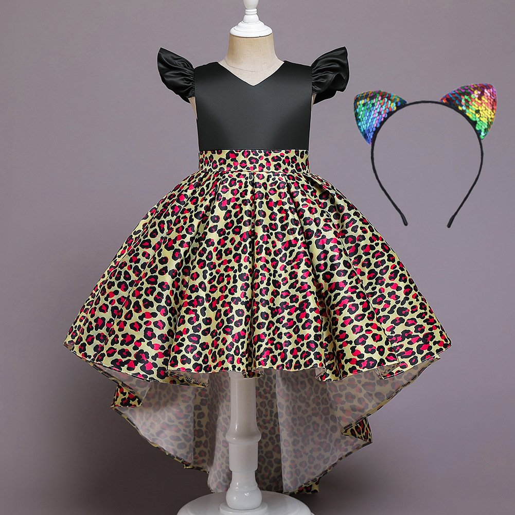 Children's Halloween Party Fashion Show Dress photo 3