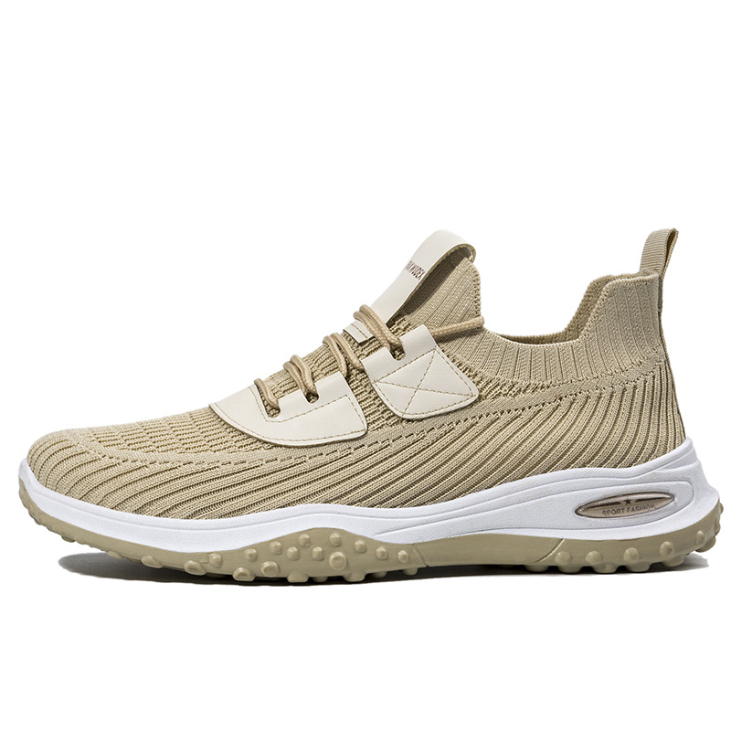 Flyknit Breathable Low Top Sports Outdoor Casual Running Tourism Flat Shoes photo 7