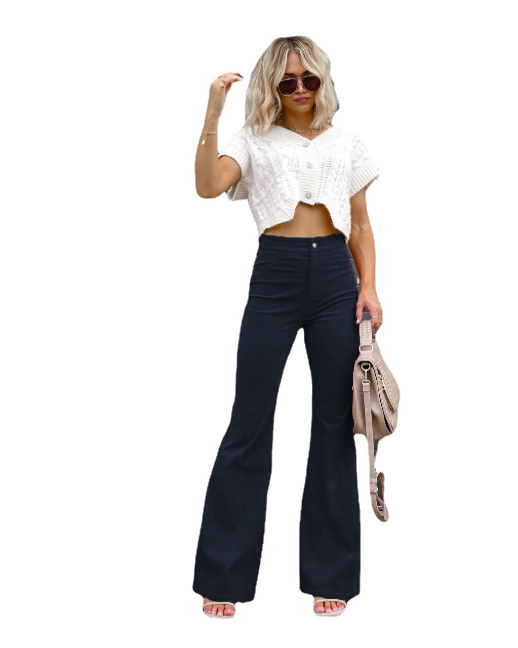 Chic Women's Trousers Trendy Brand photo 5