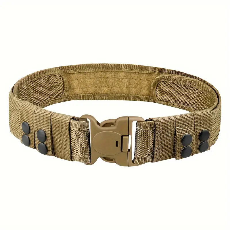 Tactical S-shaped Velcro Outdoor Hiking Belt photo 4