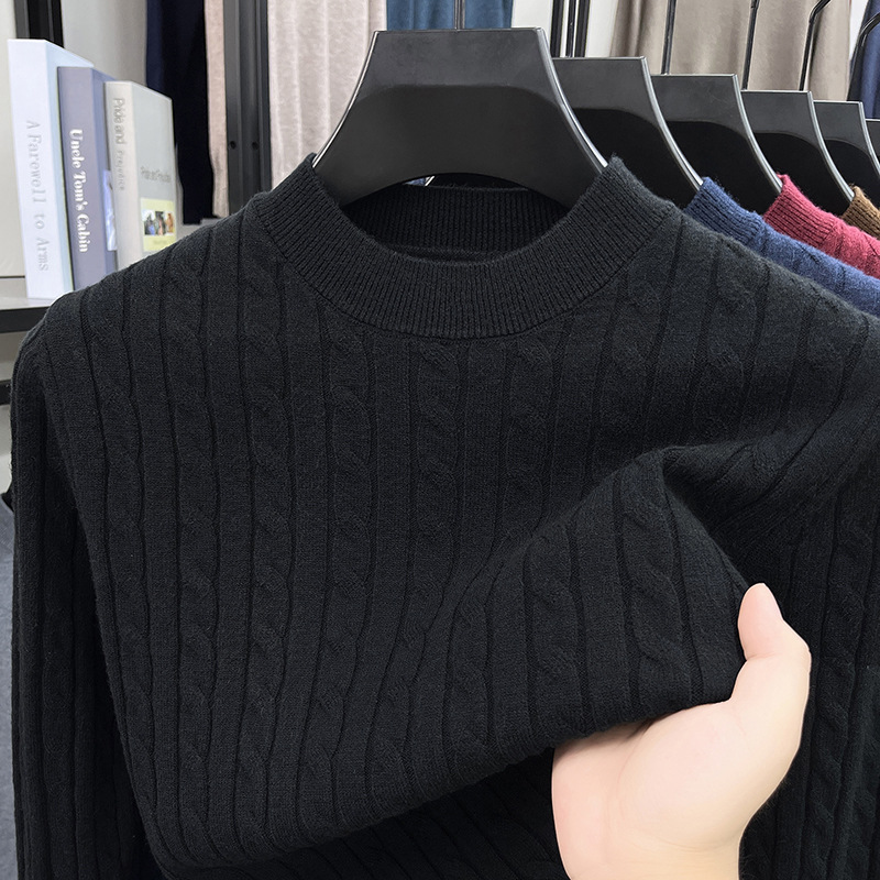 Stylish Casual Versatile And Warm Wool Base Sweater photo 8