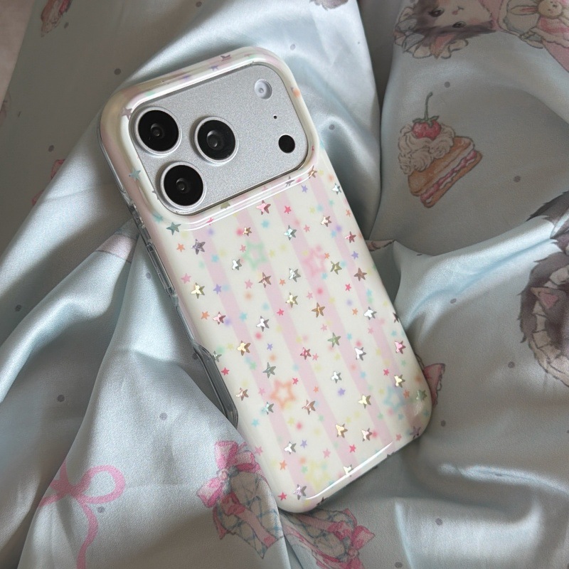 Hand-drawn Colorful Stars 17 Pro Max Phone Case photo 1