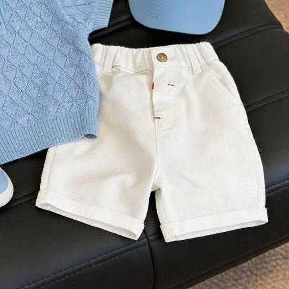Hollow-out Knitted Short-sleeve Top And Casual Pants photo 4
