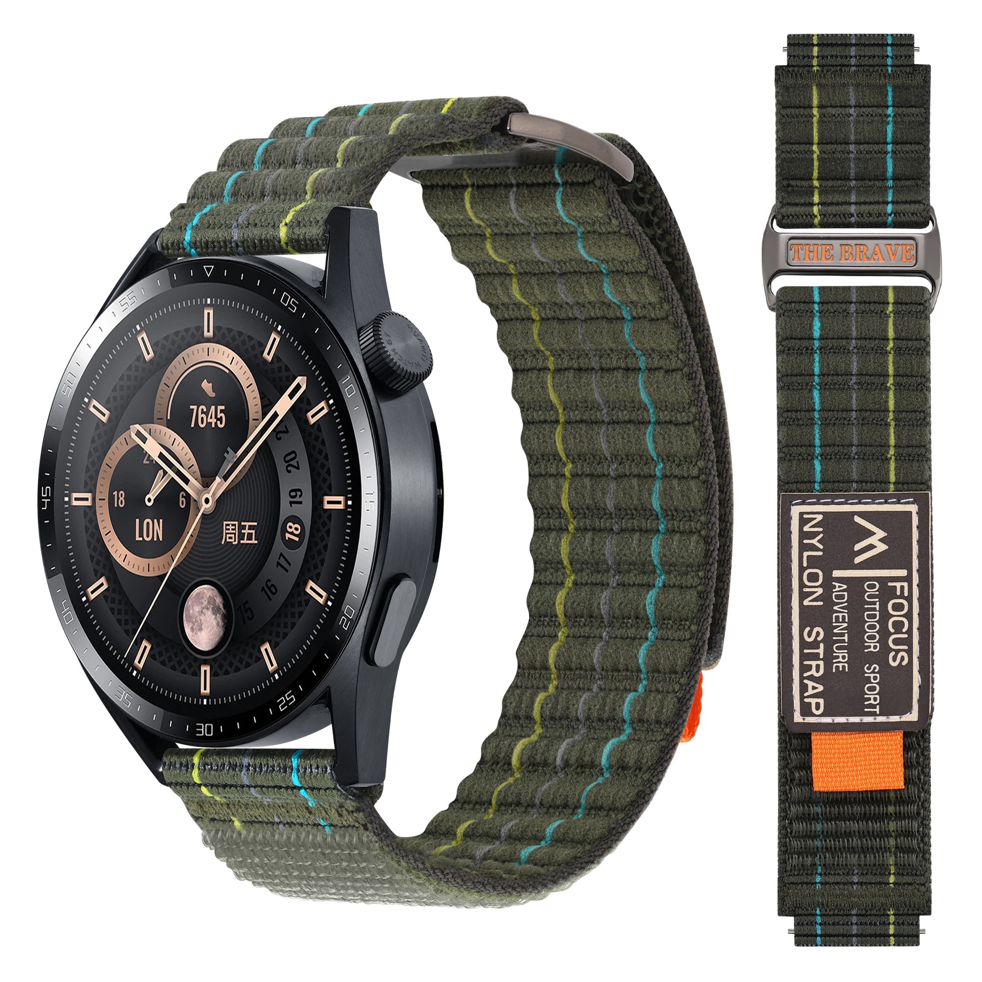 Double-Holiday Adhesive Nylon Loop Strap photo 8
