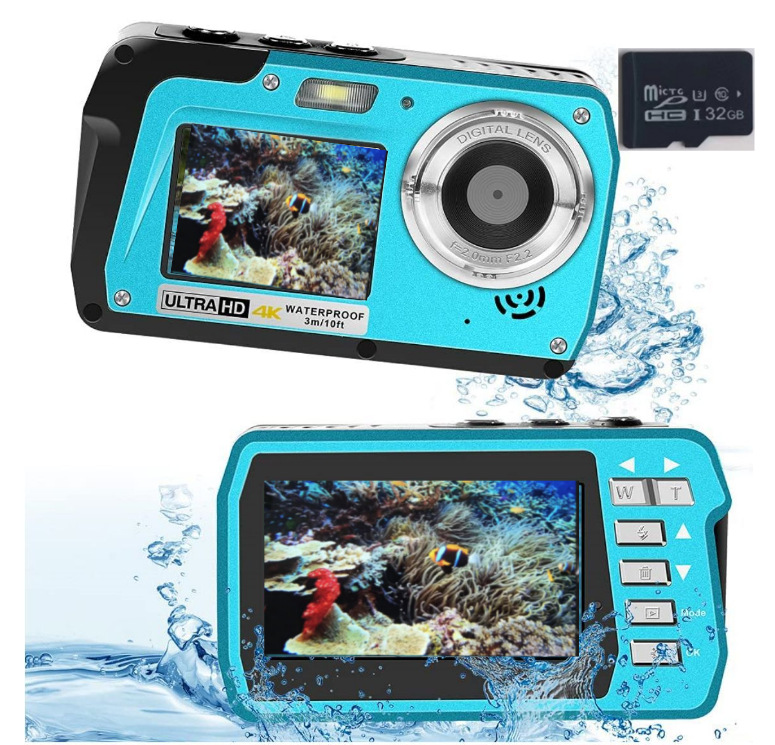 56-megapixel Dual-screen Waterproof High-definition Digital Camera photo 6