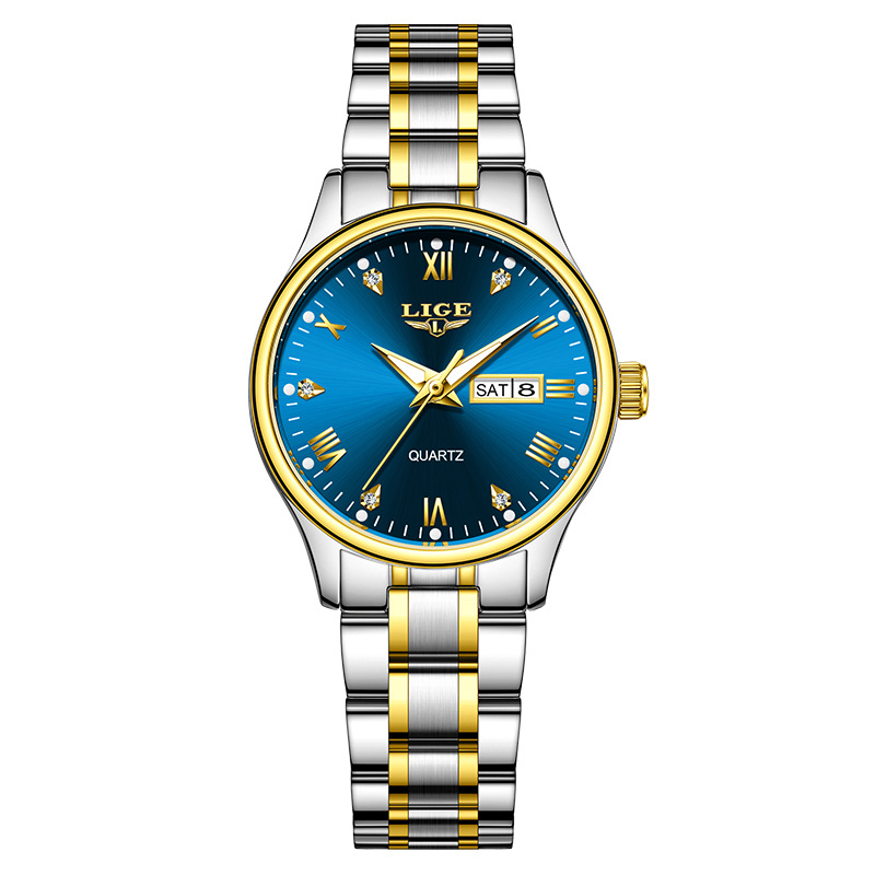 Waterproof Luminous Multi-function Calendar Quartz Watch photo 5